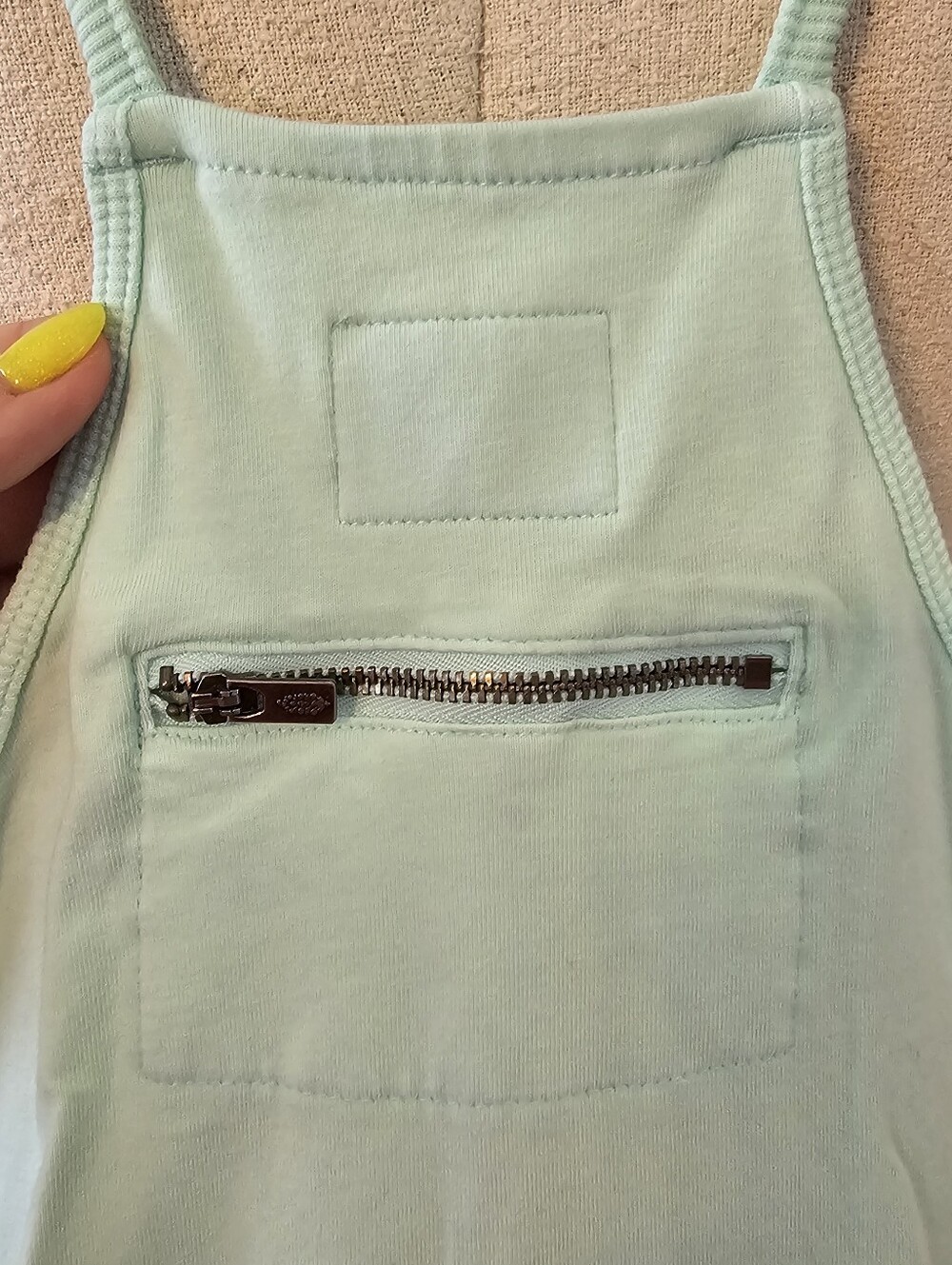Fp Movement Hot Shot Romper Light Mint Green LARGE - Picture 4 of 6